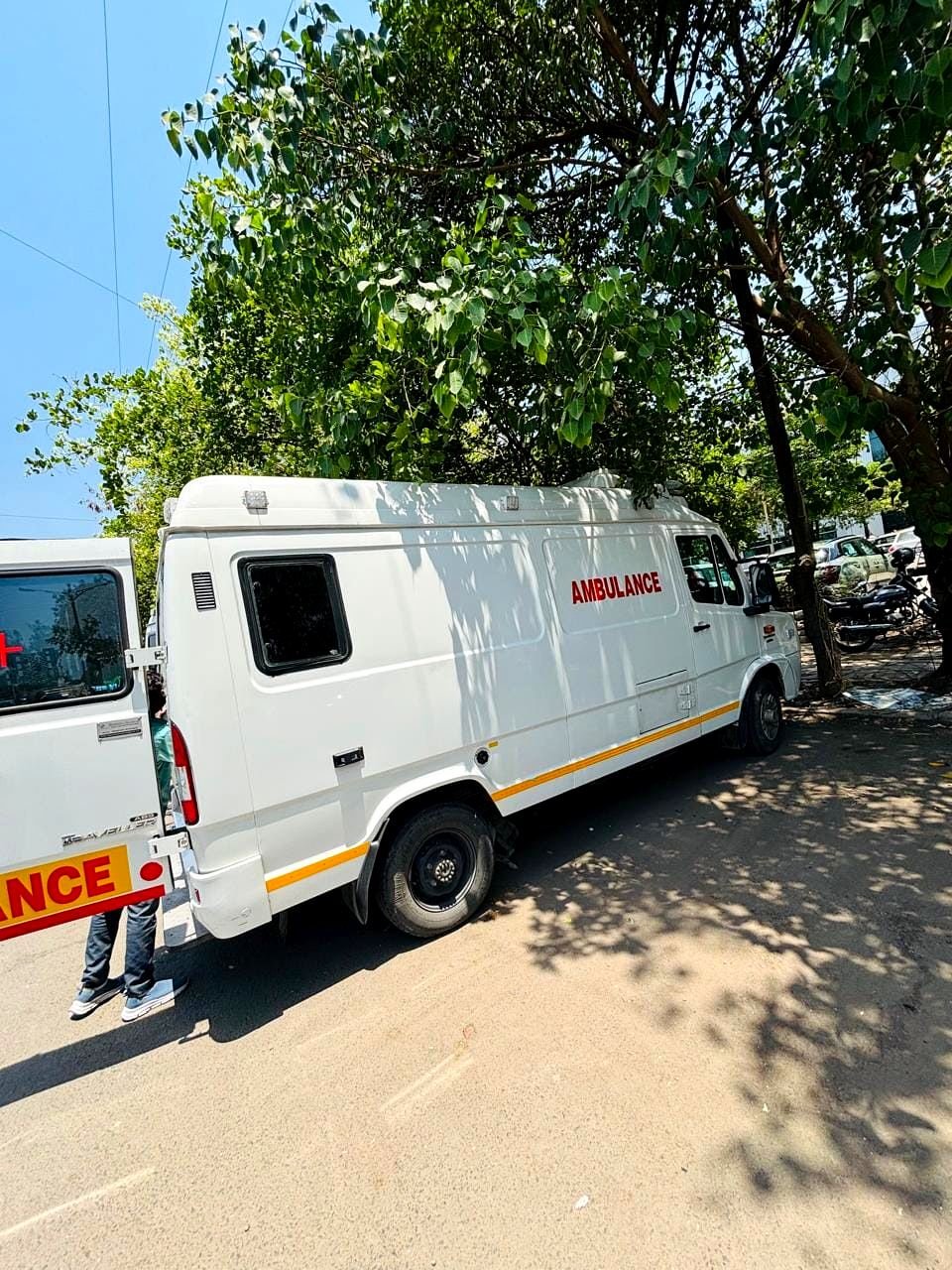 Rural 4x4 ambulance vehicle