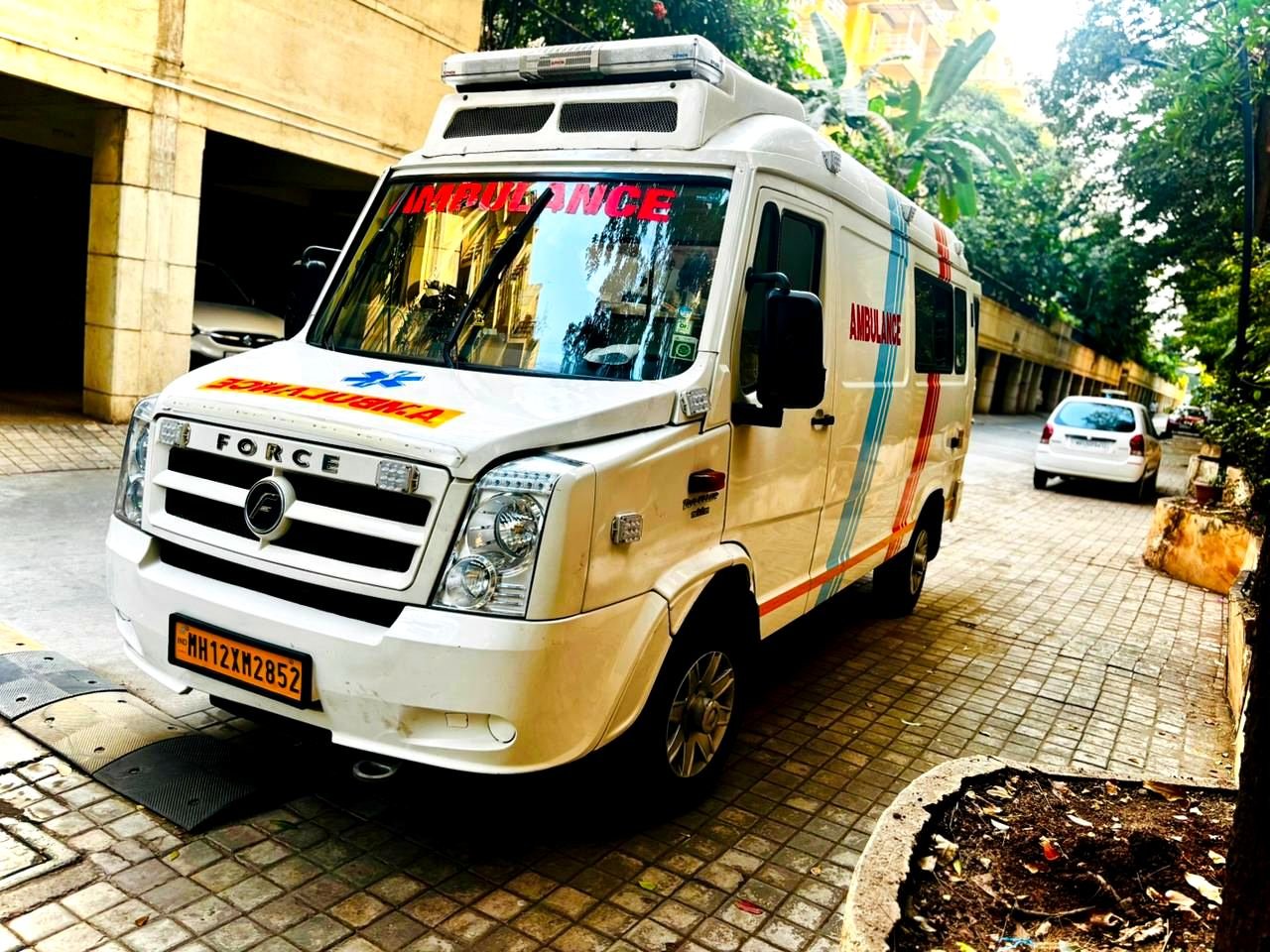 Ambulance ready for dispatch